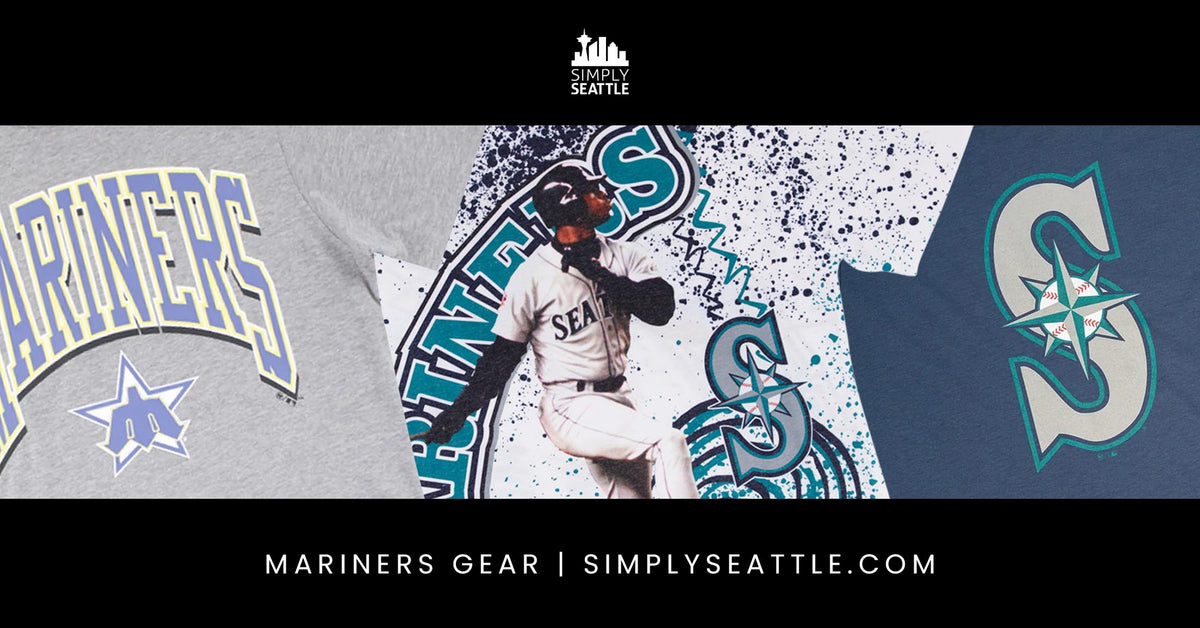 New Ken Griffey Jr Seattle Mariners Throwback Mens Large L Rare Stitched  Jersey