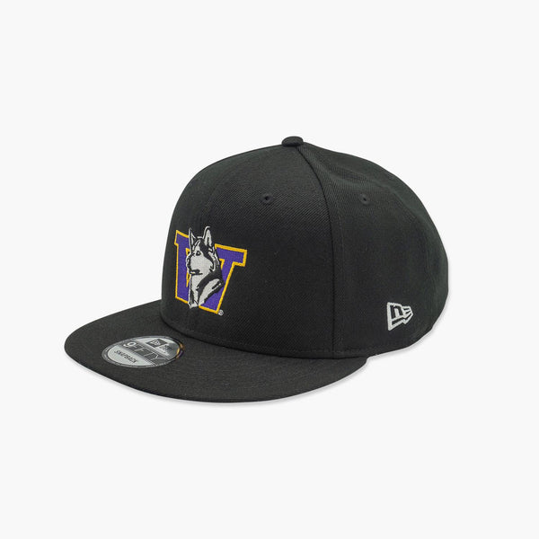 Washington Huskies Dubs Up Black Snapback
