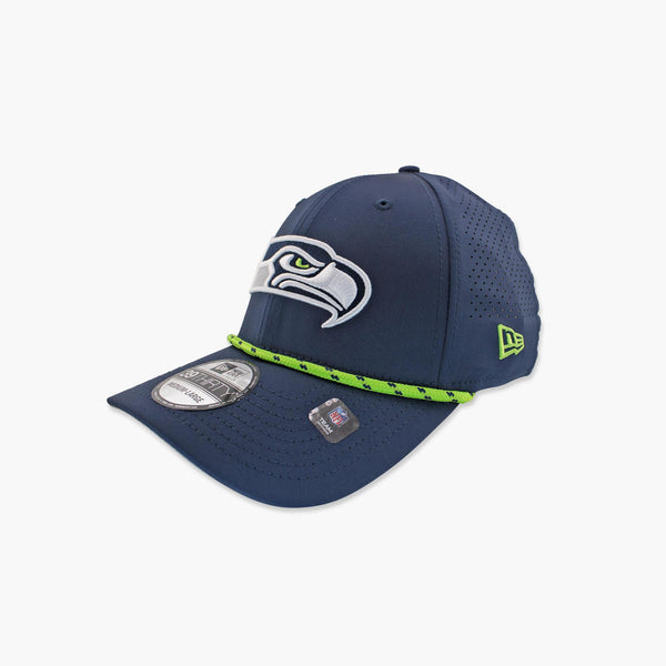 Seattle Seahawks Primary Logo Navy Stretch Fit Hat
