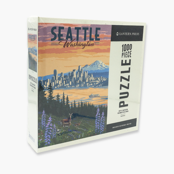 LP Deer & Spring Flowers 1000pc Puzzle - 116482