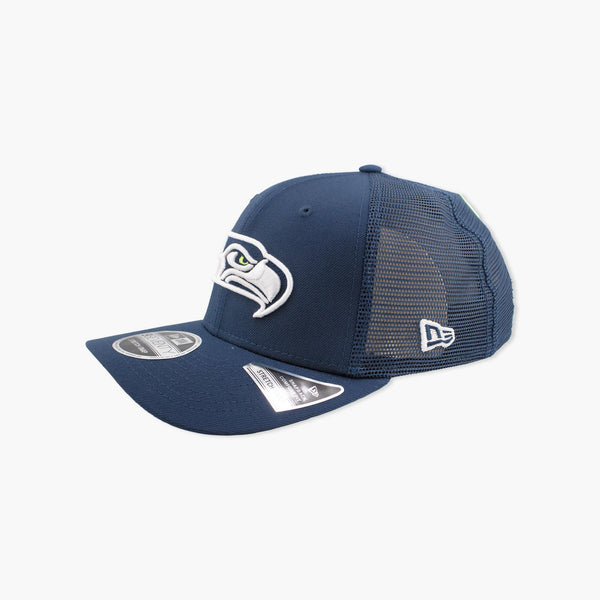 Seattle Seahawks Navy Stretch Trucker Hat