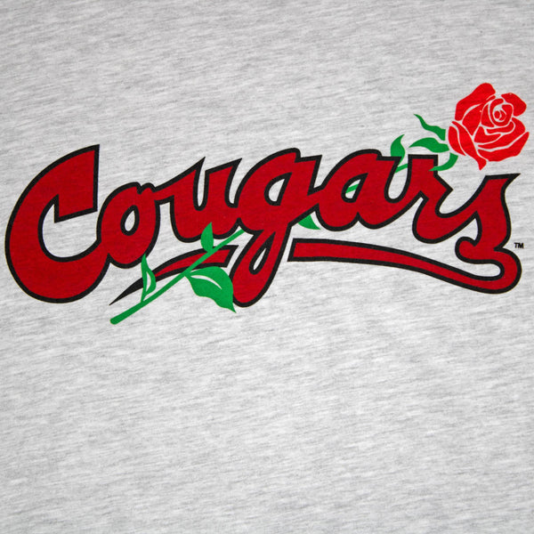 Washington State Cougars Retro Script Rose T-Shirt