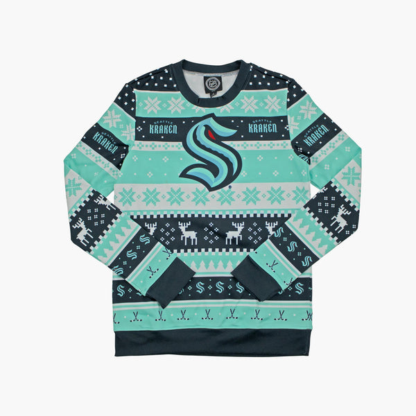 Seattle Kraken 2025 Holiday Sweater