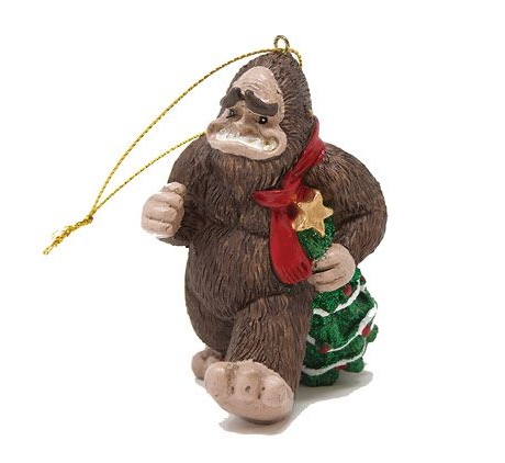 Bigfoot Christmas Tree Ornament