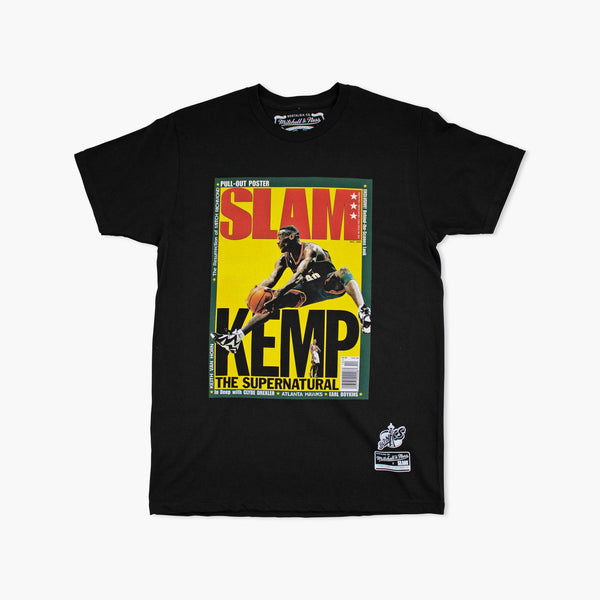 Seattle SuperSonics Shawn Kemp SLAM Cover T-Shirt