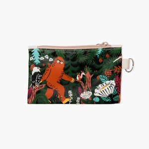Chalo Seattle Bigfoot Forest Mini Pouch