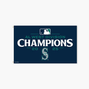 Seattle Mariners AL West Division Champs 2025 Flag