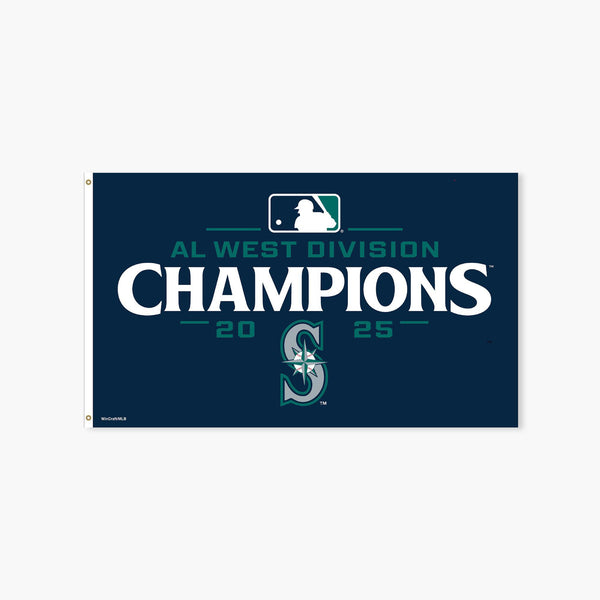 Seattle Mariners AL West Division Champs 2025 Flag