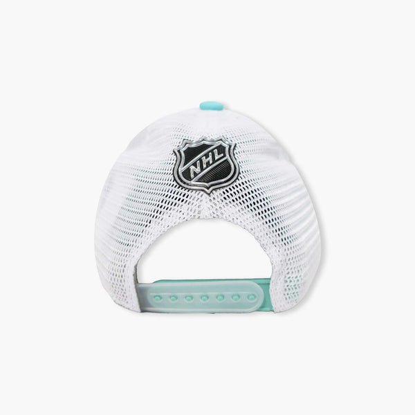 Seattle Kraken Youth Draft Structured Trucker Hat