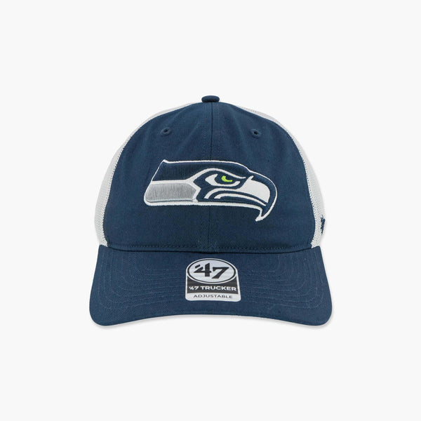 Seattle Seahawks Navy Trucker Hat