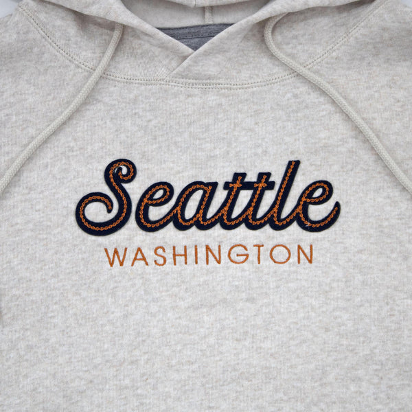 Seattle Pebblestone Tackle Twill Womens Triumph Hoodie
