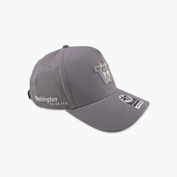 Washington Huskies Throwback Foundational Wolf Grey Hat