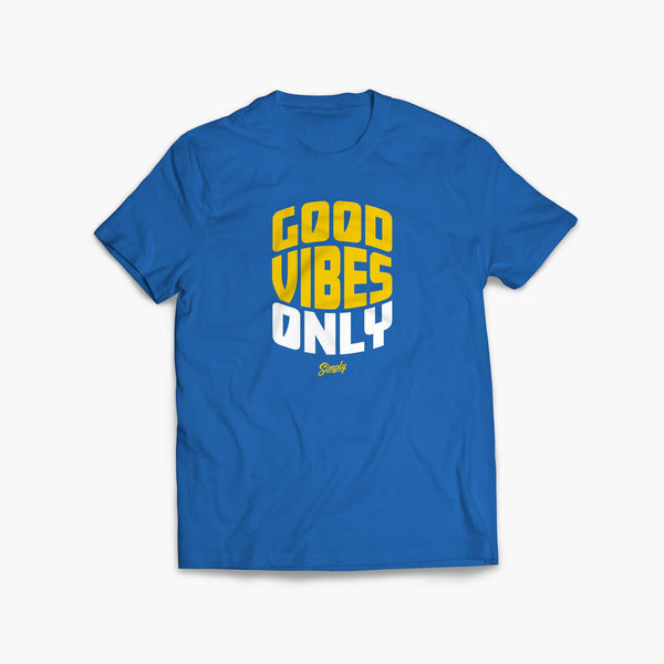 Good Vibes Only Royal T-Shirt