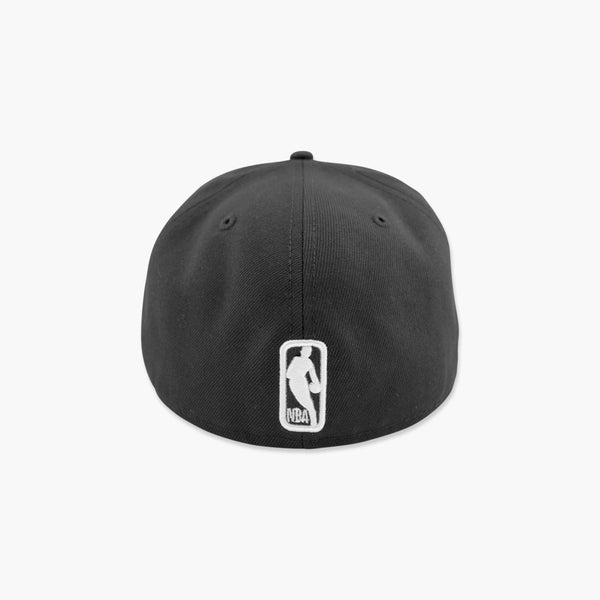 Seattle SuperSonics New Era Skyline Black & White Fitted Hat