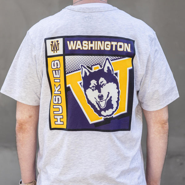 Washington Huskies Chrome Plate T-Shirt