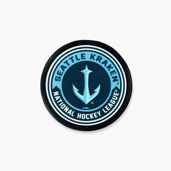 Seattle Kraken Anchor Arrow Hockey Puck