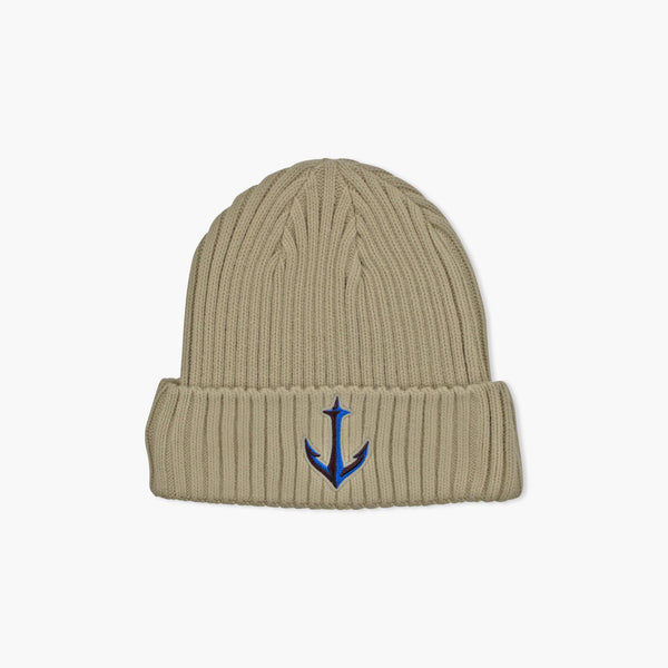 Seattle Kraken Retro Varsity Taupe Beanie