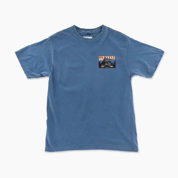 Seattle Stand Tall Pacific Blue T-Shirt