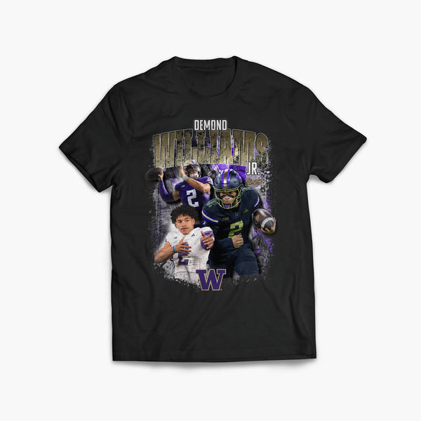 Demond Williams Montlake Icon Black T-Shirt