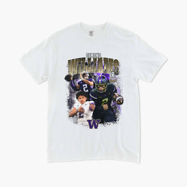 Demond Williams Montlake Icon White T-Shirt