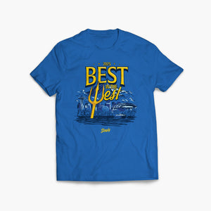 Best In the West 2025 Seattle Baseball Royal T-Shirt