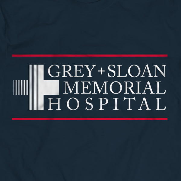 Grey's Anatomy Hospital Navy T-Shirt