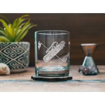 Golf Bag 12oz Old Fashioned Glass