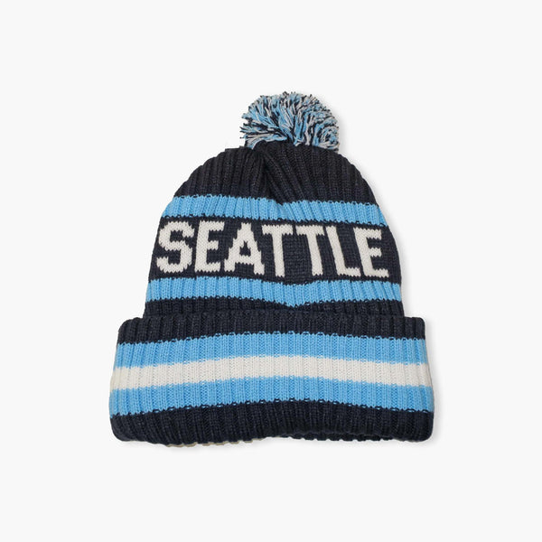 Seattle Kraken Bering Cuff Pom Beanie