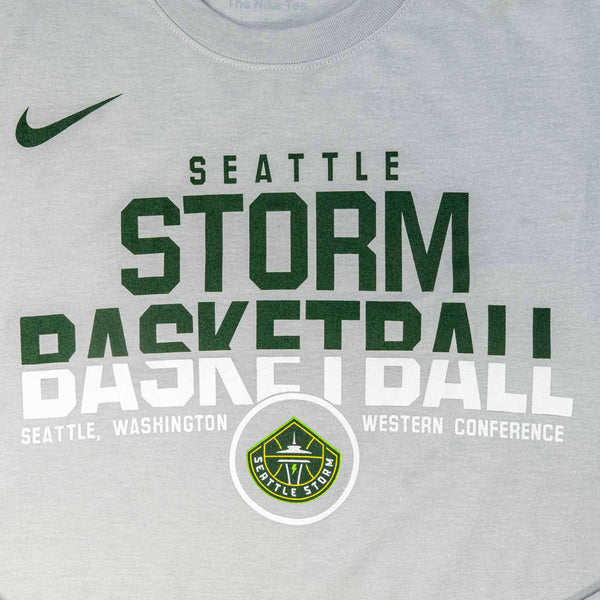 Seattle Storm Wolf Grey Long Sleeve T-Shirt