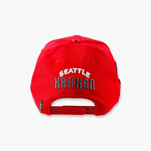 Seattle Kraken Red Snapback