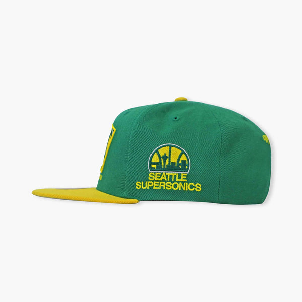 Seattle SuperSonics State Shape Skyline Snapback
