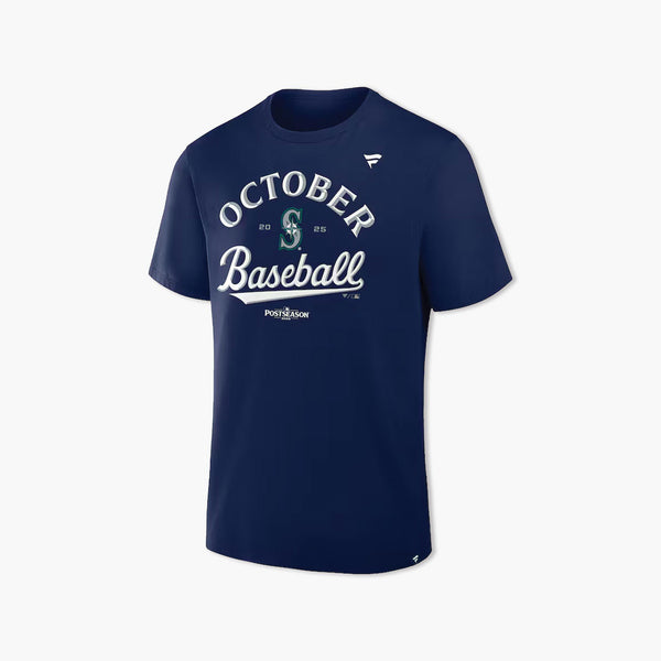 Seattle Mariners Playoff Participant 2025 Locker Room T-Shirt