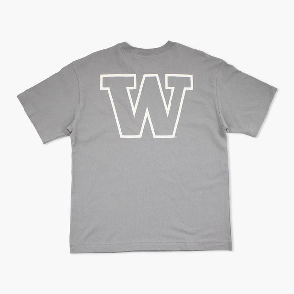Washington Huskies Modern Day Wolf Grey Lateral Foundation T-Shirt