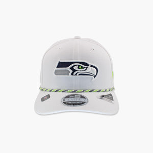 Seattle Seahawks White Multi Rope Snapback