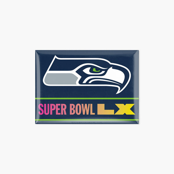 Seattle Seahawks Super Bowl LX Participation 2.5" x 3.5" Magnet
