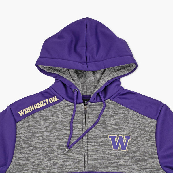 Washington Huskies Purple Pulse 1/4 Zip Hoodie