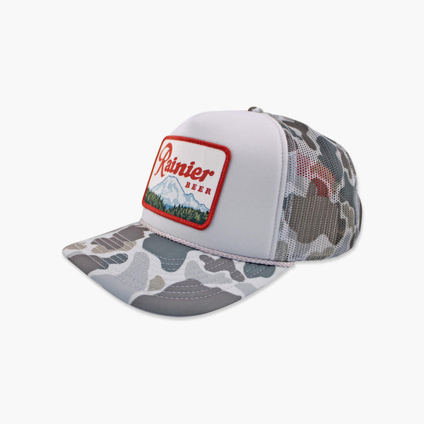 Rainier Beer Mallard Foam Trucker