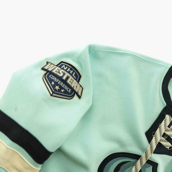 Seattle Kraken Ice Blue Lacer Crewneck
