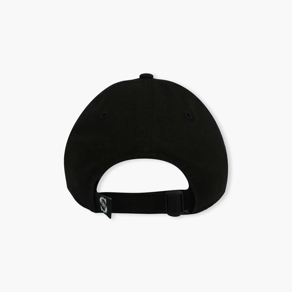 New Era Seattle Mariners All-Black Adjustable Hat
