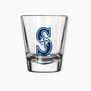 Seattle Mariners 2oz Primary Logo Shot Glass