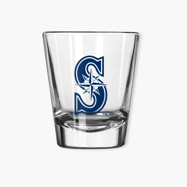 Seattle Mariners 2oz Primary Logo Shot Glass