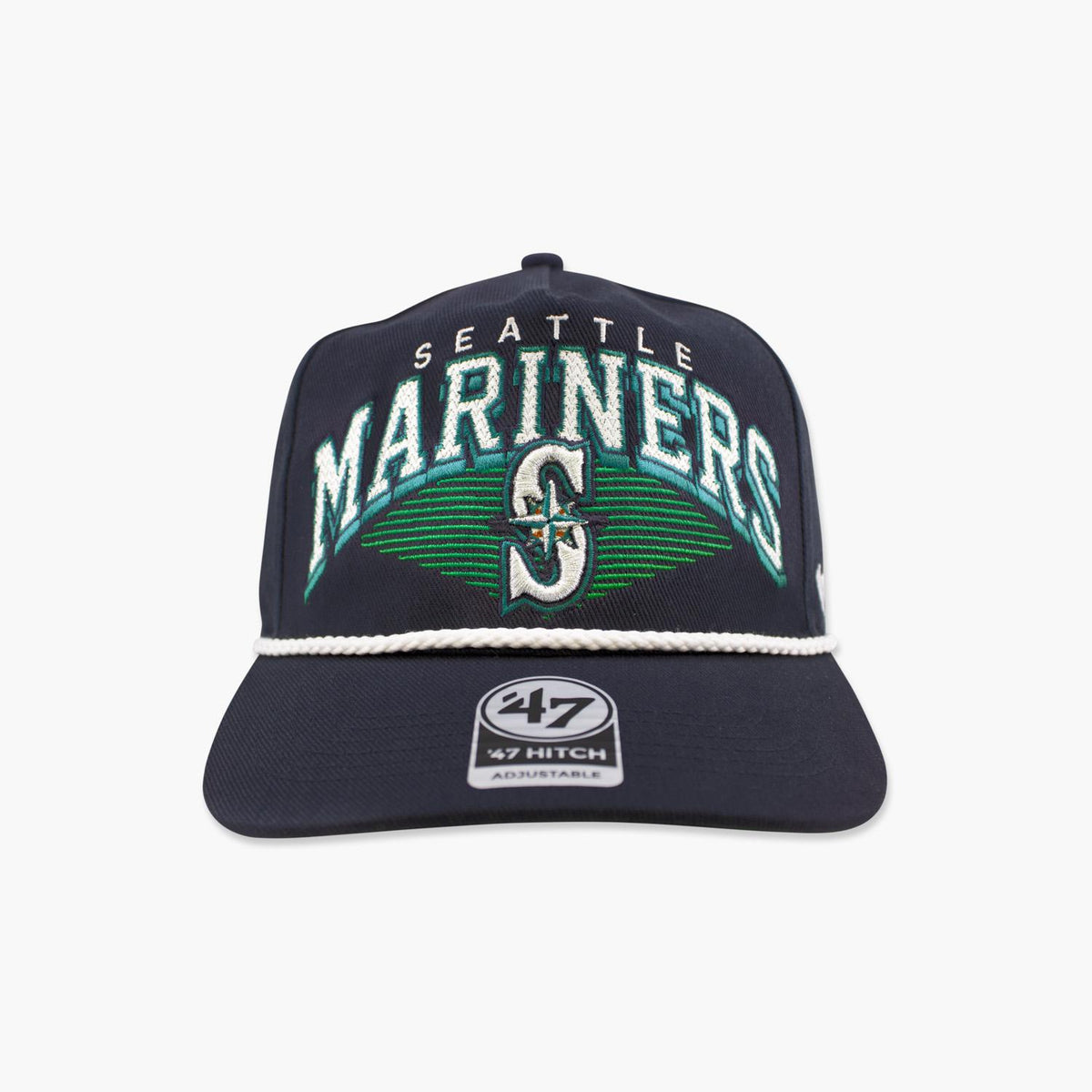 Seattle Mariners Navy Pomona Rope Hitch Snapback
