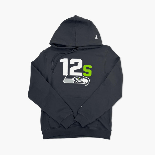 Seattle Seahawks 12 as One Navy Hoodie