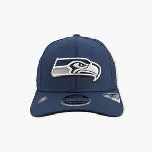 Seattle Seahawks Navy Stretch Trucker Hat