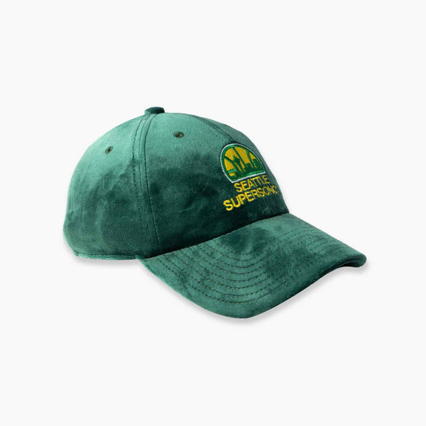 Seattle SuperSonics Velour Dad Hat
