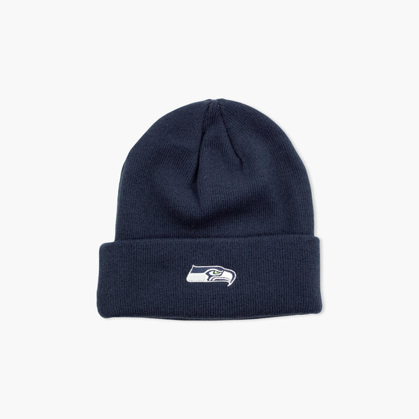 Seattle Seahawks Youth Navy Beanie
