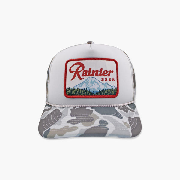 Rainier Beer Mallard Foam Trucker