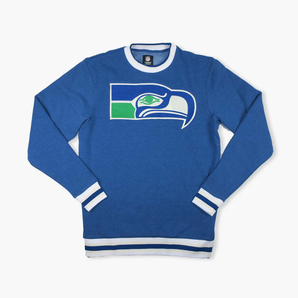 Seattle Seahawks Throwback Logo Crewneck