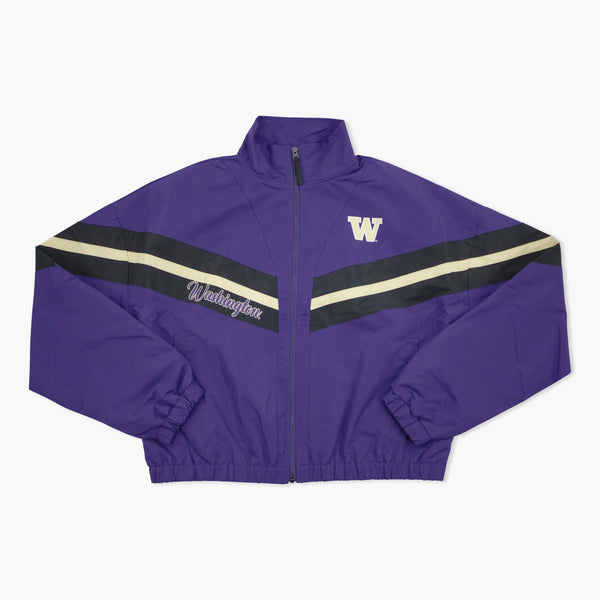 Washington Huskies Women's Endzone Full Zip Windbreaker