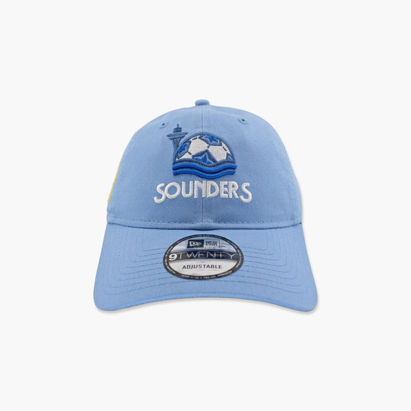 Seattle Sounders Light Blue Retro Logo Adjustable Hat